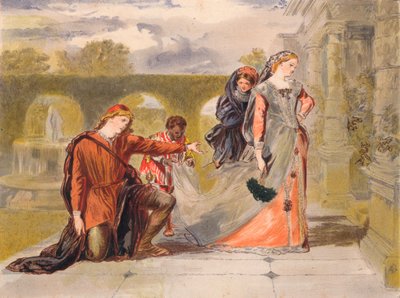 Komm weg Tod, ca. 1875 von Sir John Gilbert