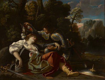Tancred und Clorinda von Sisto Badalocchio