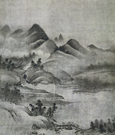 Landschaft, 1500-1525 von Soami