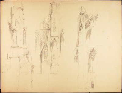 Kathedralenstudien von Solon H. Borglum