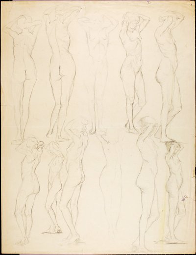 Aktdarstellungen von Solon H. Borglum