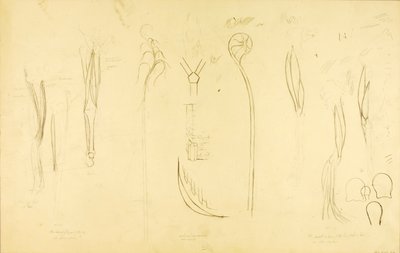 "Solide Konstruktion" Studie von Solon H. Borglum