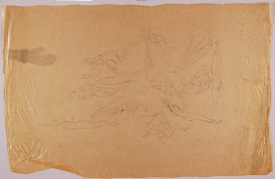 Schwimmende Akte von Solon H. Borglum
