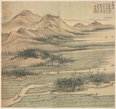 Baoyang-See, 1500er Jahre von Song Xu