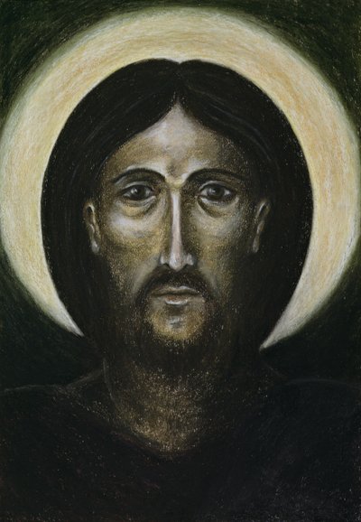 Kopf von Christus von Sophie Hacker