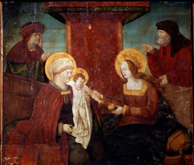 Heilige Verwandtschaft, ca. 1520 von South German master