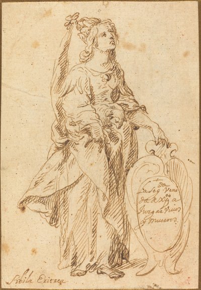 Eritreische Sibylle von Spanish 17th Century