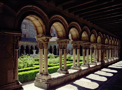 Gartenkreuzgang im Kloster Las Huelgas, ca. 1180 von Spanish School
