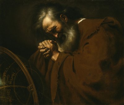 Heraklit, der weinende Philosoph, ca. 1630 von Spanish School