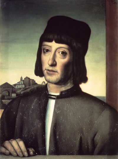 Porträt von Martin Alonzo Pinzon (gest. 1493) von Spanish School