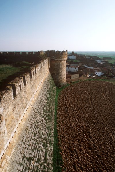 Blick von den Wehrmauern von Spanish School