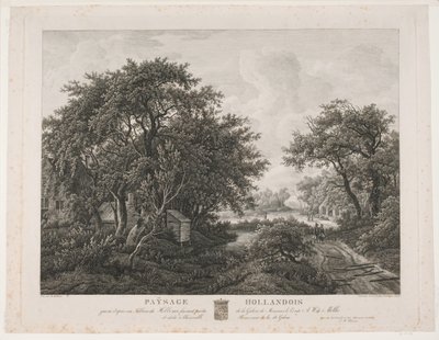 Holländische Landschaft von Søren Henrik Petersen