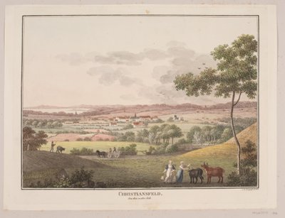 Christiansfeld, von der Westseite von Søren L. Lange