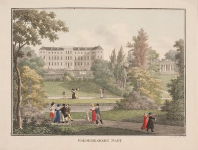 Schloss Frederiksberg von Søren L. Lange