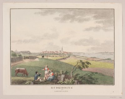 Rudkøbing auf Langeland von Søren L. Lange