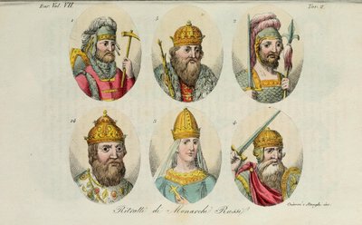 Porträts der russischen Monarchie von Stanghi Stanghi