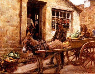 Der Gemüsekarren von Stanhope Alexander Forbes