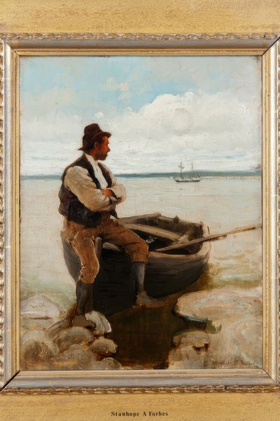 Fährmann in Vlissingen von Stanhope Forbes