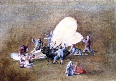 Die grausamen Kinder, um 1850-1890 von Stanislas Lepine