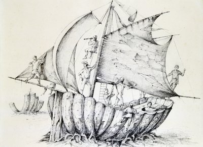 Das Schiff, ca. 1850-1890 von Stanislas Lepine