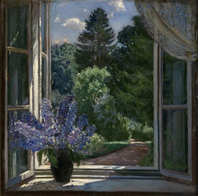 Blick aus einem Fenster von Stanislav Julianovic Zukovskij