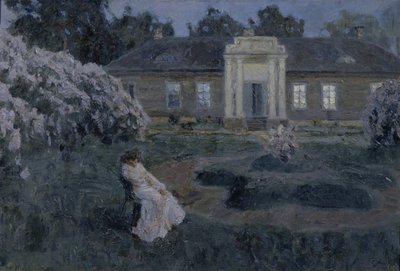 Weiße Nacht, 1903 von Stanislav Julianovic Zukovskij