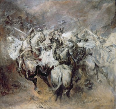 Die Schlacht von Grunewald von Stanislaw Kaczor Batowski