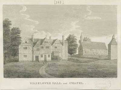 Haselour Kapelle: Gravur von Stebbing Shaw