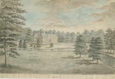 Lysways Hall: Aquarell, 1762-1802 von Stebbing Shaw