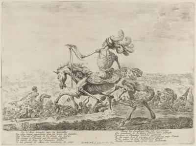 Tod auf dem Schlachtfeld von Stefano della Bella