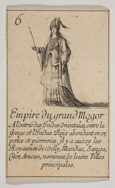Empire du grand Mogor (1644) von Stefano della Bella
