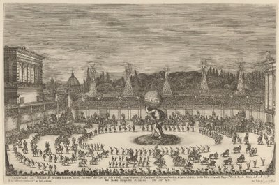 Eingang des Prinzen der Toskana von Stefano della Bella