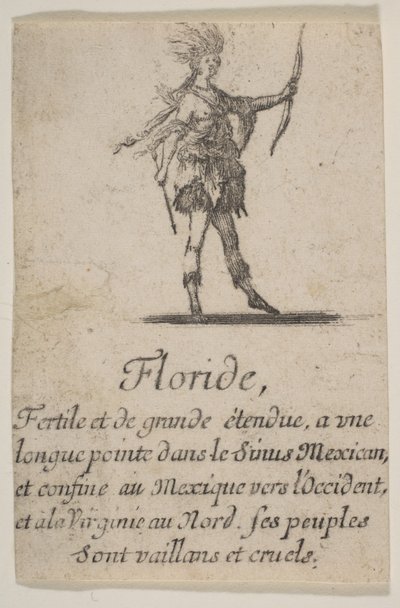 Floride, 1644 von Stefano della Bella