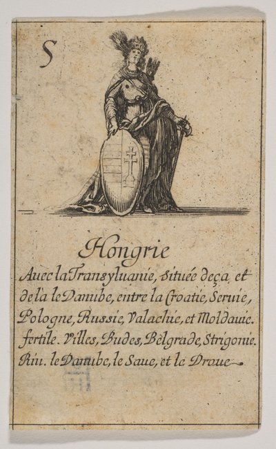Ungarn, 1644 von Stefano della Bella