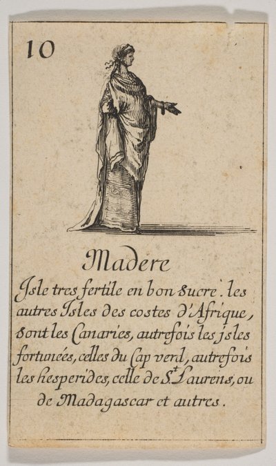Madere, 1644 von Stefano della Bella