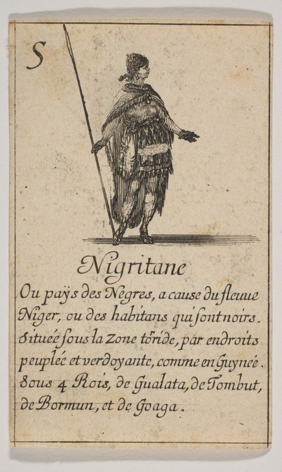 Nigritane, 1644 von Stefano della Bella