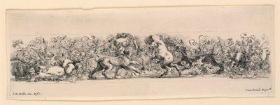 Ornamente von Friesen und Laubwerk von Stefano della Bella
