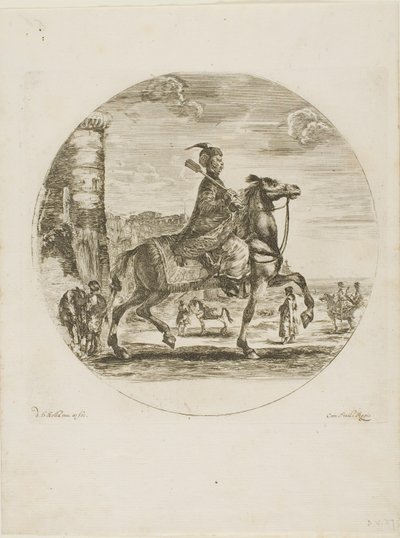 Polnischer Reiter von Stefano della Bella