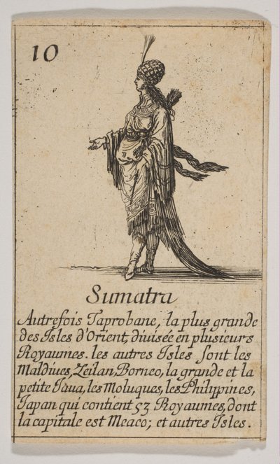 Sumatra, 1644 von Stefano della Bella