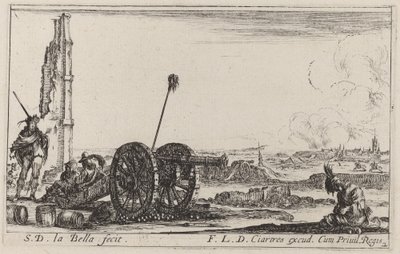 Die Kanone, ca. 1641 von Stefano della Bella