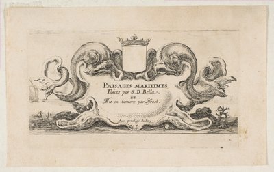 Titelseite: Paisages maritimes, ca. 1644 von Stefano della Bella