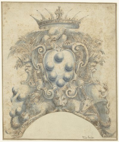 Wappen der Familie Medici von Stefano della Bella