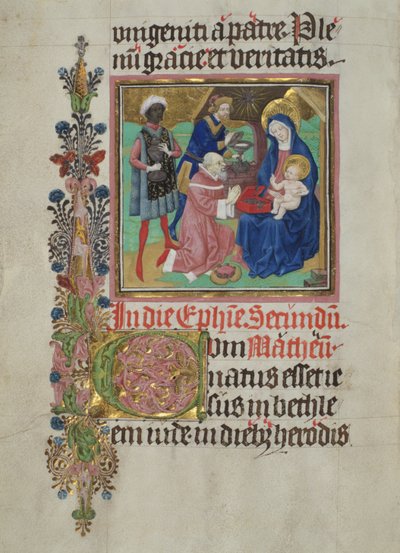 Anbetung der Könige, 1450-1500 von Stephan Lochner