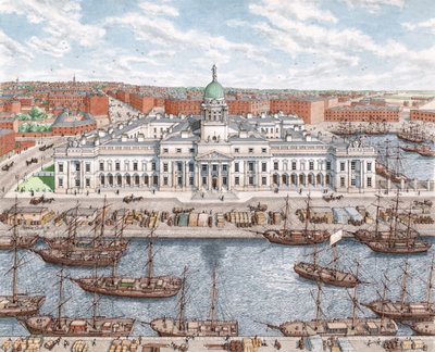 Das Zollhaus, Dublin, Irland von Stephen Conlin