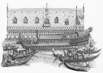 Der Dogenpalast, Venedig von Stephen Conlin