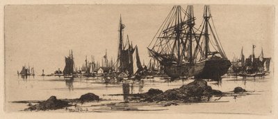 Hafenszene von Stephen Parrish