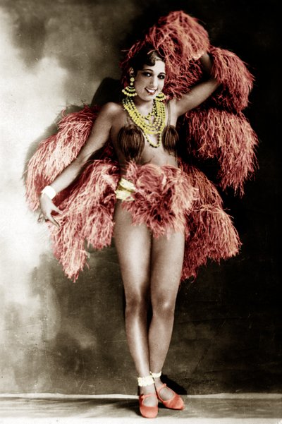 Josephine Baker im Folies Bergère von Studio Walery
