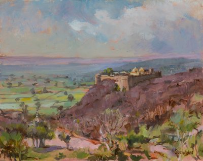 Ramathra Fort, 2019 von Sue Wales