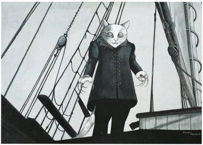 Illustration aus dem Film Cats von Susan Herbert