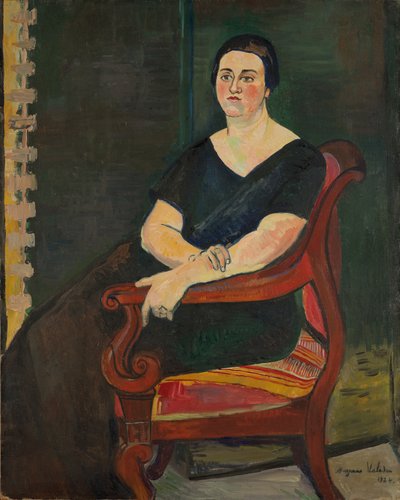 Portrait de Madame Germaine Eisenmann von Suzanne Valadon